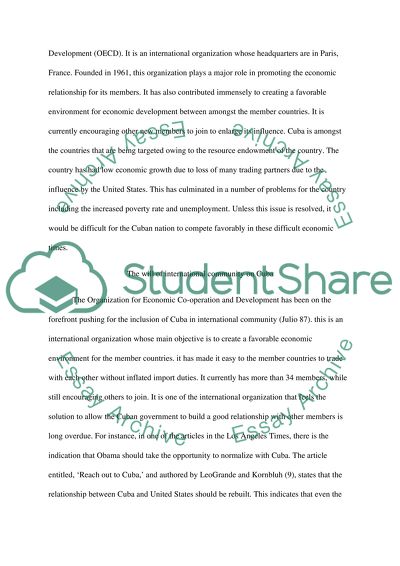 International relations / Internationl Organizations