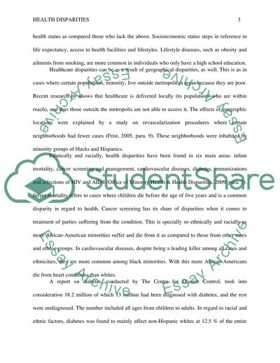 The Role of Informatics in Decreasing Health Disparities