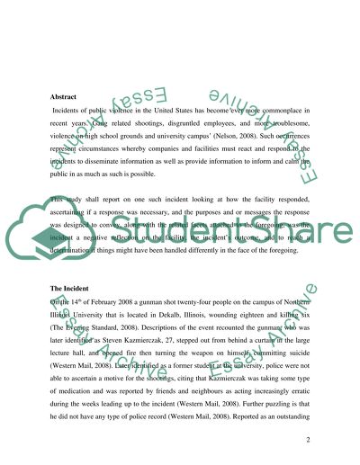 Responding to the Public - Steven Kazmierczak