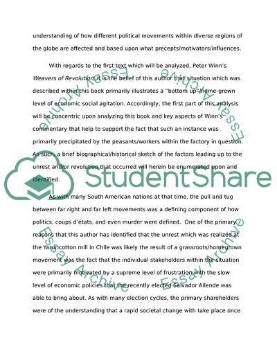 Rigoberta Menchs I Rigoberta Menchu and Peter Winns Weavers of Revolution