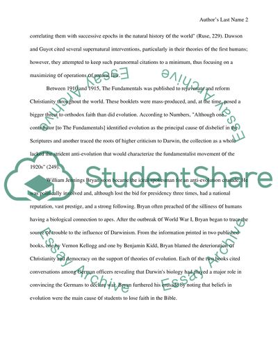 The Nature of Darwins Contributions to the Study of Evolution