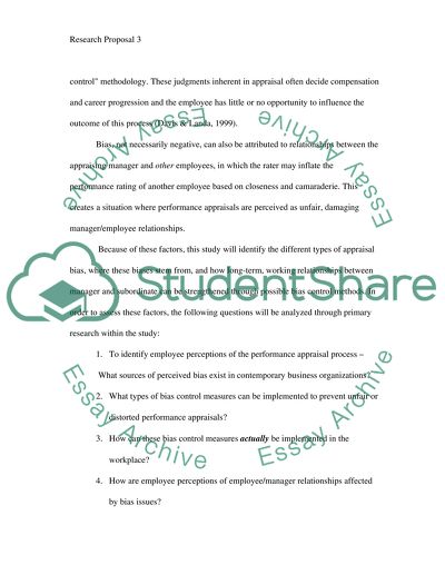 Employee Perceptions of Equity in Performance Appraisals