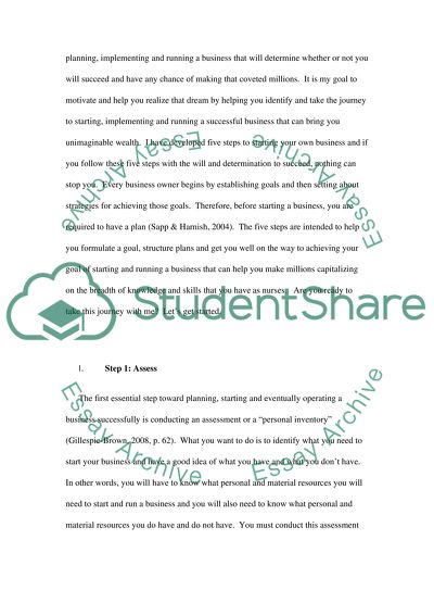 Five Steps to Making a Million in Nursing