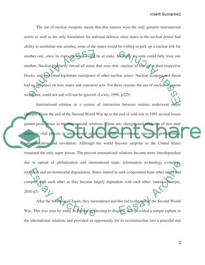 Nuclear Weapons against Japan