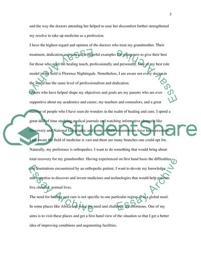 Why I want to become a Physician