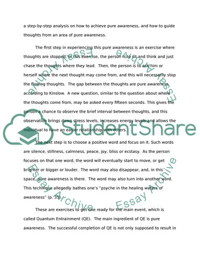 The Secret of Instant Healing