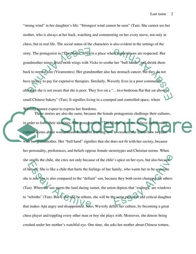 Culture, Social Status and Identity in Viramontes The Months and Tans Rules of the Game