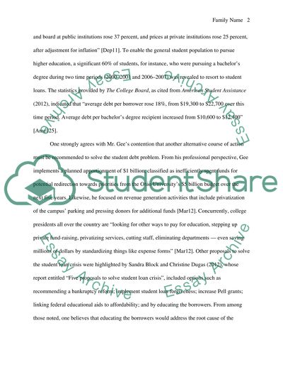 Issues on Graduating With Student Loan