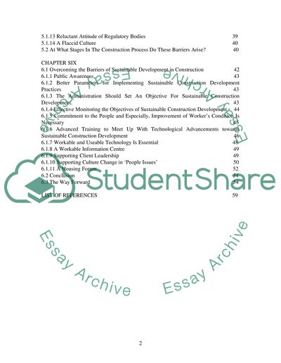 The Building and Construction Sector in the UK