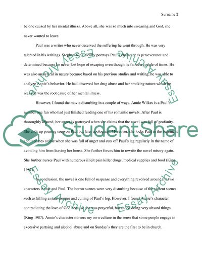 The article about Misery