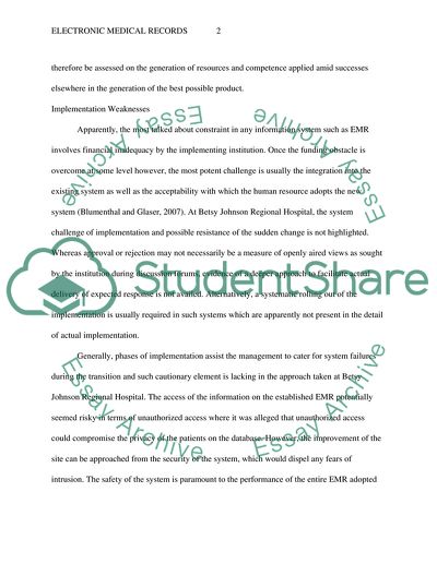 Information Technology Comes to Medicine