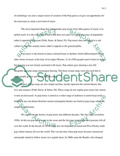 History of Pop Music: from 1950 till Present Day