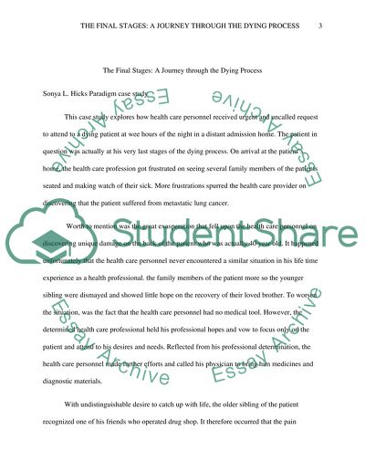 The Final Stages: A Journey through the Dying Process