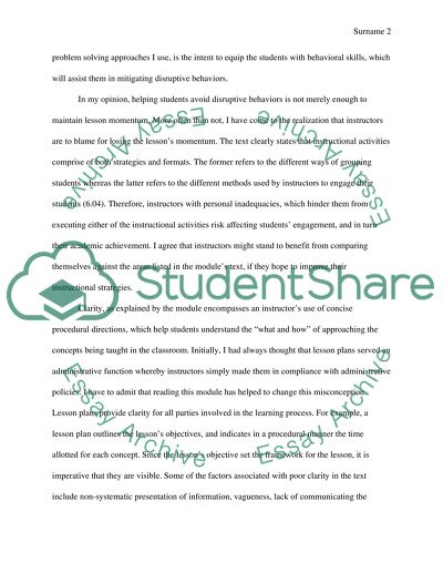 Creating Conditions for Learning