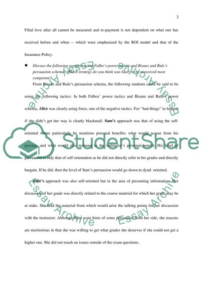 Social Exchange Theory and Altruism