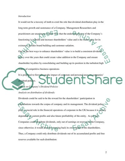 Analysis of Flow of Funds