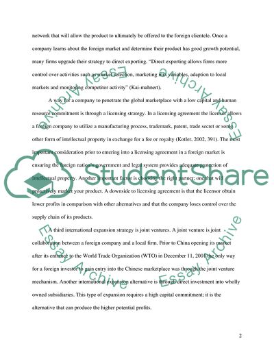 Global Competitive Strategy - Genting Group