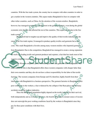 The Collapse of the Rana Plaza Building