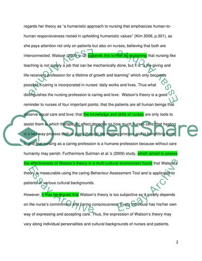 Evaluating Nursing Practice through Theories and Models