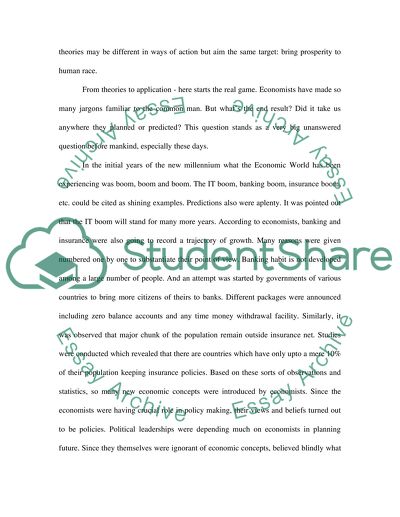 Economics and Our Life