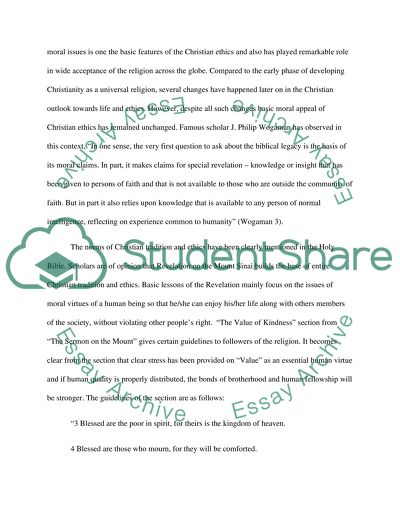 Relevance and Belief over Christian Ethics