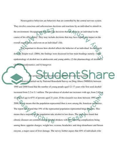 How Safe are Federal Regulations on Occupational Alcohol Use