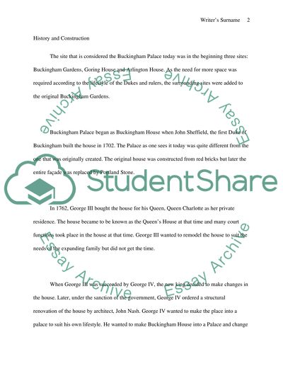 Buckingham Palace in the City of Westminster