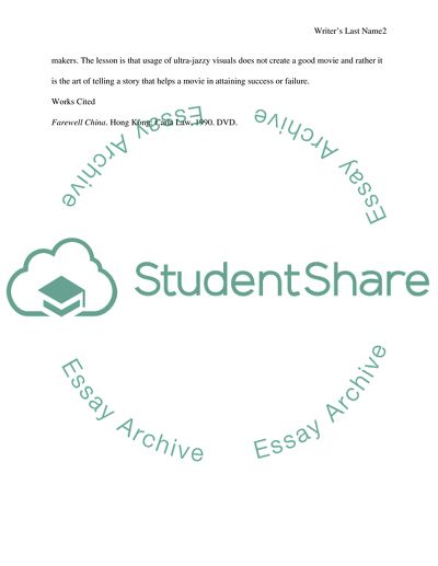 Movie Review: Clara Law's Farewell China (1990)