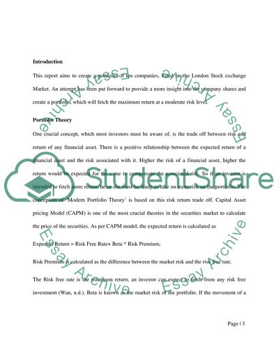 London Stock Market Financial Information Management