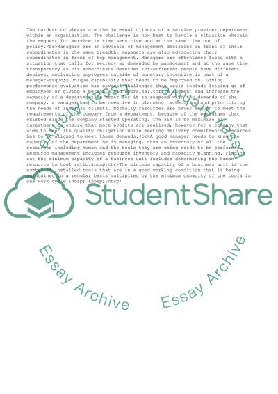 Self Assessment Exercises Required for Skills Development