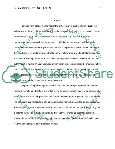 Achievement of Quality Care in a Healthcare Facility