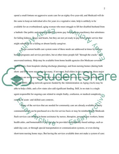 Adult Day Care Programs