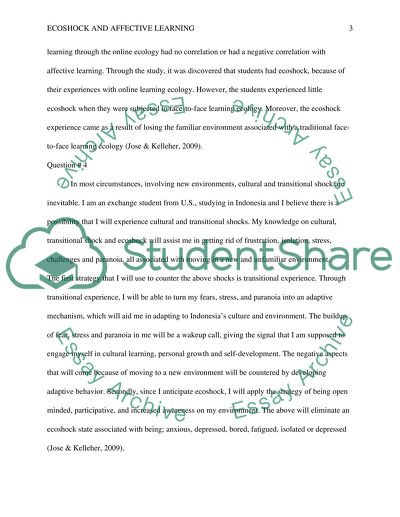 Ecoshock and Affective Learning