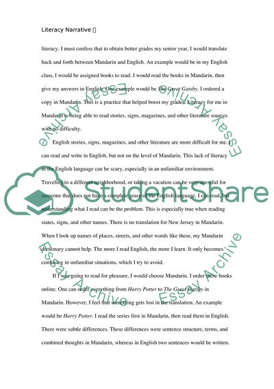 Literacy as Pattern of Alphabet and Words