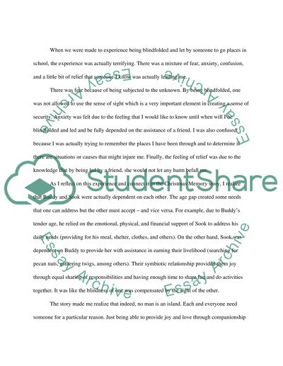 Christmas Memory by Truman Capote