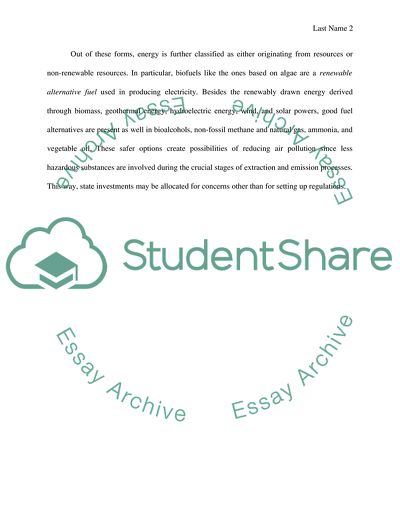 The temperature and forms of energy and alternative