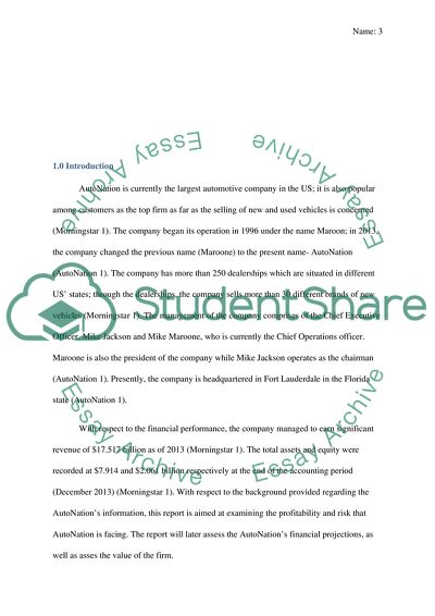 AutoNation and the US Automotive Industry