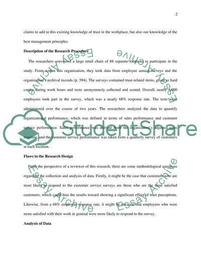 One of the journals listed below* that relates to a topic of interest in organizational theory