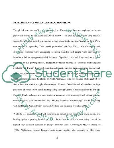 The Global Drug Trade