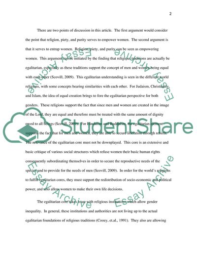 Women in World Religions