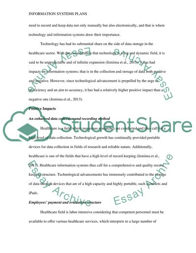 Negative Impacts of Technology on Healthcare Information Systems