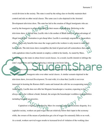 Comparing Marxism to an episode of Arrested Development (season 1: Episode 15 Staff infection)