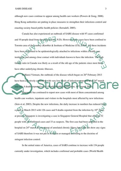 Medical Intervention in Treatment of Severe Acute Respiratory Syndrome