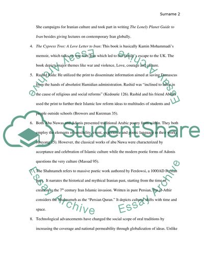 Middle Eastern Humanities