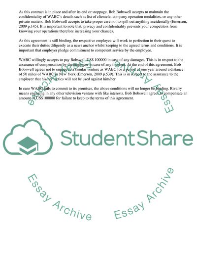 Business Law: Parker and Shoddy