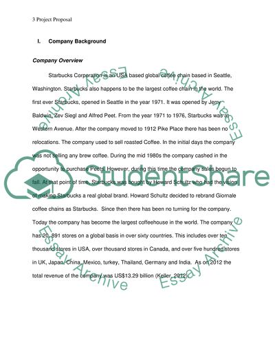A Critical Analysis of Branding and Marketing Strategy of Starbucks