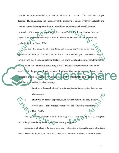 The Sucess of Multiple Intelligences