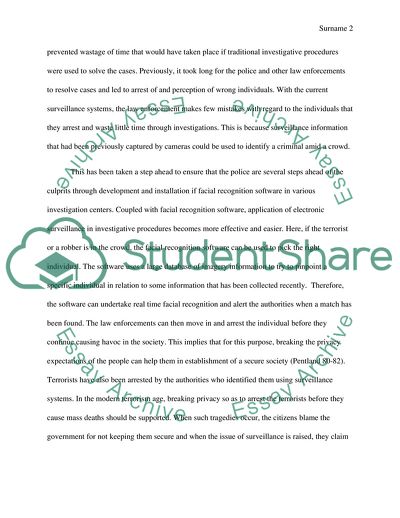 Surveillance in Various Settings of the Society