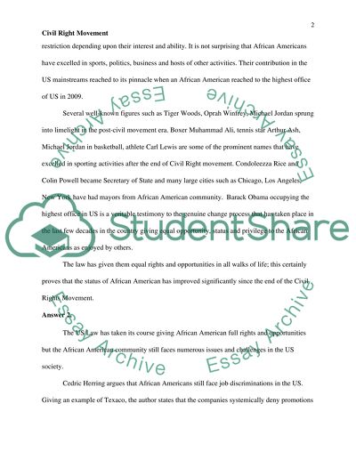 Civil Right Movement