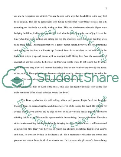 Questions about Clockwork Orange, Lord of the Flies, Being There Films, and Lord of the Flies Novel